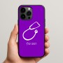 כיסוי בעיצוב אישי עם השם שלך לדגם - Apple iPhone 15 Pro Max בעיצוב סטטוסקופ רופא