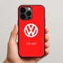 כיסוי בעיצוב אישי עם השם שלך לדגם - Apple iPhone 15 Pro Max בעיצוב פולקסווגן
