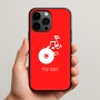 כיסוי בעיצוב אישי עם השם שלך לדגם - Apple iPhone 15 Pro Max בעיצוב תקליטור - אזור מוזיקה
