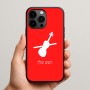 כיסוי בעיצוב אישי עם השם שלך לדגם - Apple iPhone 15 Pro Max בעיצוב כינור