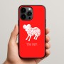 כיסוי בעיצוב אישי עם השם שלך לדגם - Apple iPhone 15 Pro Max בעיצוב מזלות - טלה