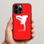 כיסוי בעיצוב אישי עם השם שלך לדגם - Apple iPhone 15 Pro Max בעיצוב ברייקדאנס