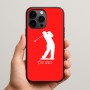 כיסוי בעיצוב אישי עם השם שלך לדגם - Apple iPhone 15 Pro Max בעיצוב שחקן גולף
