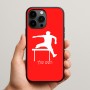כיסוי בעיצוב אישי עם השם שלך לדגם - Apple iPhone 15 Pro Max בעיצוב קפיצת משוכות