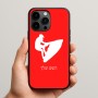 כיסוי בעיצוב אישי עם השם שלך לדגם - Apple iPhone 15 Pro Max בעיצוב אופנוע ים
