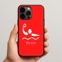כיסוי בעיצוב אישי עם השם שלך לדגם - Apple iPhone 15 Pro Max בעיצוב כדור מים אולימפי