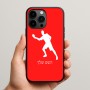 כיסוי בעיצוב אישי עם השם שלך לדגם - Apple iPhone 15 Pro Max בעיצוב שחקן פינג פונג