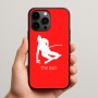 כיסוי בעיצוב אישי עם השם שלך לדגם - Apple iPhone 15 Pro Max בעיצוב סקי