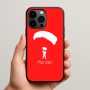 כיסוי בעיצוב אישי עם השם שלך לדגם - Apple iPhone 15 Pro Max בעיצוב צניחה חופשית