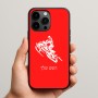 כיסוי בעיצוב אישי עם השם שלך לדגם - Apple iPhone 15 Pro Max בעיצוב אופנוע שלג