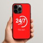 כיסוי בעיצוב אישי עם השם שלך לדגם - Apple iPhone 15 Pro Max בעיצוב 24 ביולי
