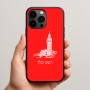 כיסוי בעיצוב אישי עם השם שלך לדגם - Apple iPhone 15 Pro Max בעיצוב ביג בן