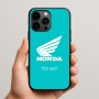 כיסוי בעיצוב אישי עם השם שלך לדגם - Apple iPhone 15 Pro Max בעיצוב הונדה