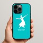 כיסוי בעיצוב אישי עם השם שלך לדגם - Apple iPhone 15 Pro Max בעיצוב בלרינה
