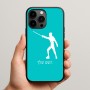 כיסוי בעיצוב אישי עם השם שלך לדגם - Apple iPhone 15 Pro Max בעיצוב לוחם סייף