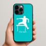 כיסוי בעיצוב אישי עם השם שלך לדגם - Apple iPhone 15 Pro Max בעיצוב קפיצת משוכות