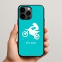 כיסוי בעיצוב אישי עם השם שלך לדגם - Apple iPhone 15 Pro Max בעיצוב מוטוקרוס