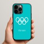 כיסוי בעיצוב אישי עם השם שלך לדגם - Apple iPhone 15 Pro Max בעיצוב אולימפי