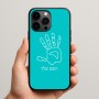 כיסוי בעיצוב אישי עם השם שלך לדגם - Apple iPhone 15 Pro Max בעיצוב יד