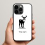 כיסוי בעיצוב אישי עם השם שלך לדגם - Apple iPhone 15 Pro Max בעיצוב צבי