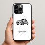 כיסוי בעיצוב אישי עם השם שלך לדגם - Apple iPhone 15 Pro Max בעיצוב מכונית