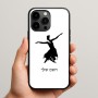 כיסוי בעיצוב אישי עם השם שלך לדגם - Apple iPhone 15 Pro Max בעיצוב בלרינה