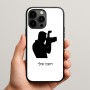 כיסוי בעיצוב אישי עם השם שלך לדגם - Apple iPhone 15 Pro Max בעיצוב צלם - גברים