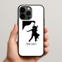 כיסוי בעיצוב אישי עם השם שלך לדגם - Apple iPhone 15 Pro Max בעיצוב אישה רוקדת עם גבר