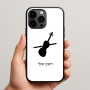 כיסוי בעיצוב אישי עם השם שלך לדגם - Apple iPhone 15 Pro Max בעיצוב כינור