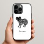 כיסוי בעיצוב אישי עם השם שלך לדגם - Apple iPhone 15 Pro Max בעיצוב מזלות - טלה