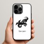 כיסוי בעיצוב אישי עם השם שלך לדגם - Apple iPhone 15 Pro Max בעיצוב מזלות - גדי