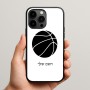 כיסוי בעיצוב אישי עם השם שלך לדגם - Apple iPhone 15 Pro Max בעיצוב כדורסל