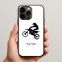 כיסוי בעיצוב אישי עם השם שלך לדגם - Apple iPhone 15 Pro Max בעיצוב מוטוקרוס