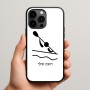 כיסוי בעיצוב אישי עם השם שלך לדגם - Apple iPhone 15 Pro Max בעיצוב קיאק אולימפי