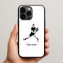 כיסוי בעיצוב אישי עם השם שלך לדגם - Apple iPhone 15 Pro Max בעיצוב שחקן טניס
