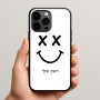 כיסוי בעיצוב אישי עם השם שלך לדגם - Apple iPhone 15 Pro Max בעיצוב סמיילי