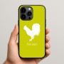 כיסוי בעיצוב אישי עם השם שלך לדגם - Apple iPhone 15 Pro Max בעיצוב תרנגול