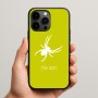 כיסוי בעיצוב אישי עם השם שלך לדגם - Apple iPhone 15 Pro Max בעיצוב עכביש