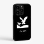 כיסוי בעיצוב אישי עם השם שלך לדגם - Apple iPhone 15 Pro בעיצוב נשר אמריקאי