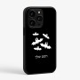 כיסוי בעיצוב אישי עם השם שלך לדגם - Apple iPhone 15 Pro בעיצוב עטלפים