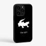 כיסוי בעיצוב אישי עם השם שלך לדגם - Apple iPhone 15 Pro בעיצוב תנין