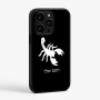 כיסוי בעיצוב אישי עם השם שלך לדגם - Apple iPhone 15 Pro בעיצוב עקרב