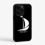 כיסוי בעיצוב אישי עם השם שלך לדגם - Apple iPhone 15 Pro בעיצוב סירה