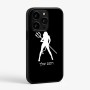 כיסוי בעיצוב אישי עם השם שלך לדגם - Apple iPhone 15 Pro בעיצוב אישה שטן