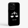 כיסוי בעיצוב אישי עם השם שלך לדגם - Apple iPhone 15 Pro בעיצוב מזלות - מאזניים