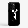 כיסוי בעיצוב אישי עם השם שלך לדגם - Apple iPhone 15 Pro בעיצוב מעודדת