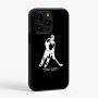 כיסוי בעיצוב אישי עם השם שלך לדגם - Apple iPhone 15 Pro בעיצוב שחקן הוקי