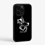 כיסוי בעיצוב אישי עם השם שלך לדגם - Apple iPhone 15 Pro בעיצוב רוכב סוסים 2