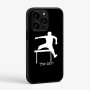 כיסוי בעיצוב אישי עם השם שלך לדגם - Apple iPhone 15 Pro בעיצוב קפיצת משוכות
