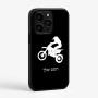 כיסוי בעיצוב אישי עם השם שלך לדגם - Apple iPhone 15 Pro בעיצוב מוטוקרוס